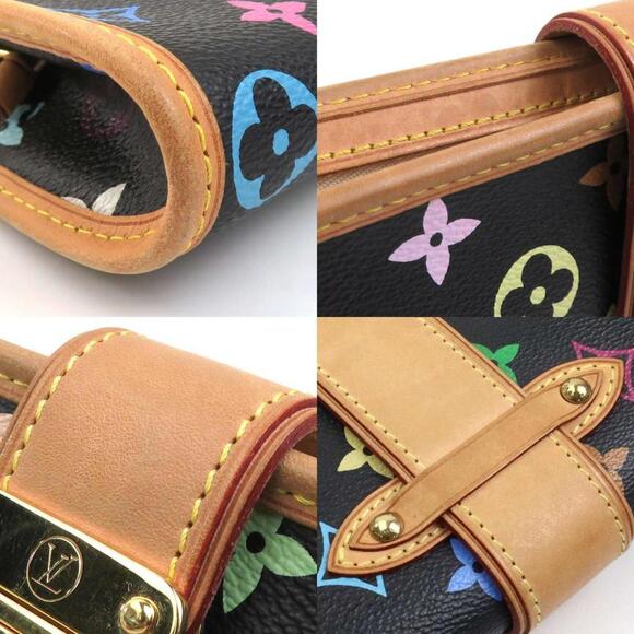 LOUIS VUITTON Black Monogram Clutch Bag - Picture 3 of 5